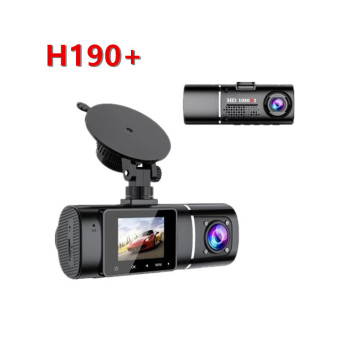 GPS Dash Cam Full HD DVR Car Camera 1080p with Front and Rear Parking Monitor and Night Vision