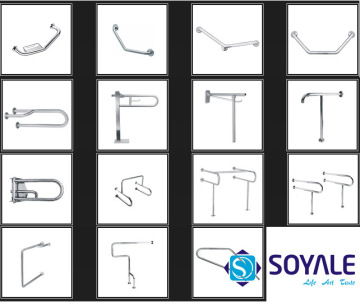 2015 Hot Selling Bathroom Shower Disabled Grab Bar Handrail