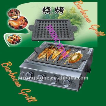 Pizza Baking Stone/Barbecue Grill/Stone BBQ Gill Pan
