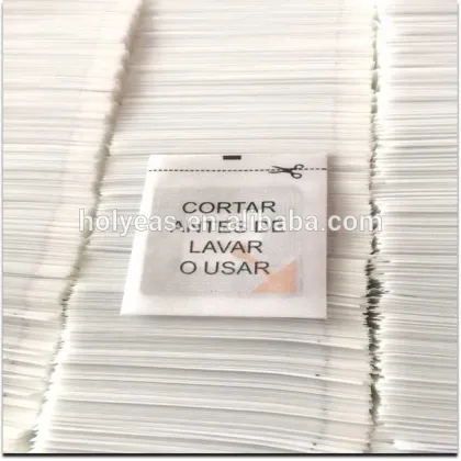 anti-theft clothing soft tags clothing labels rf 8.2MHz