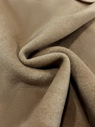 Women's brown wool coat