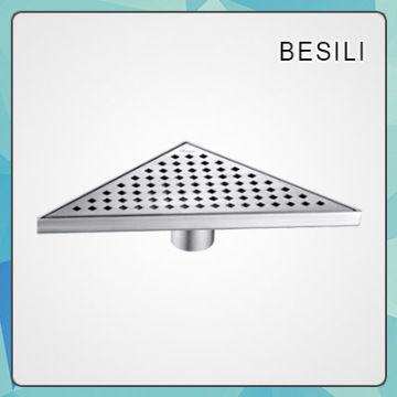 Stainless steel shower drain , Side outlet shower drain