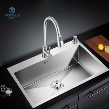 Modern Stainless Steel Thickened Brushed Kitchen Sinks
