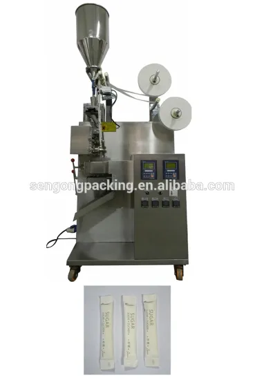 Multi lanes sugar stick packing machine