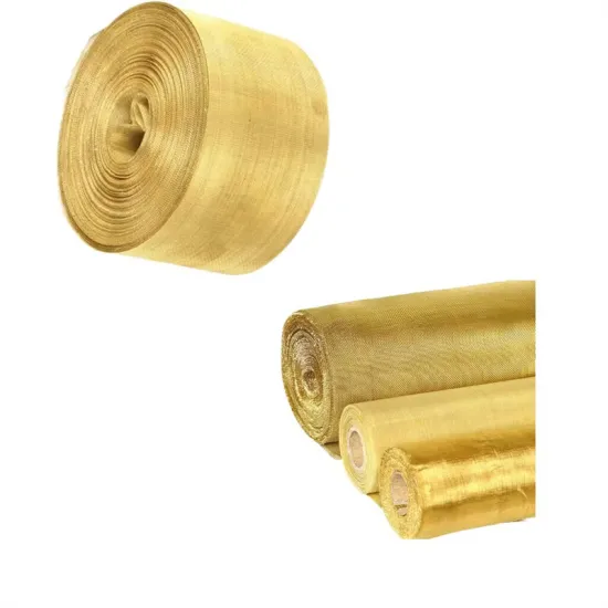 High-Quality Brass Wire Screens 30 50 80 for Effective Shielding
