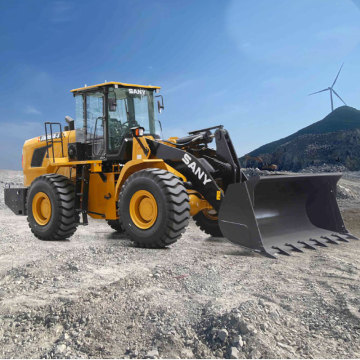 تستخدم محمل اللودي الأمامي لعملية محمولة الحفار المتداخلة مع جرار Backhoe للبيع