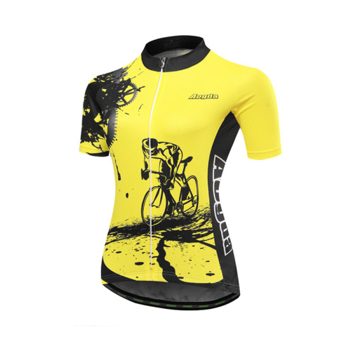 Summer Women Cycling Jersey Maillot Ciclismo Breathable Quick Dry Bike Clothing Outdoor Bicycle Shirt Tops