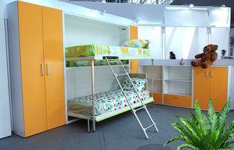 Foldable MDF Horizontal Bunk Wall Beds , Double Decker disa