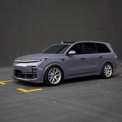 Glossy Provence Purple car wrap