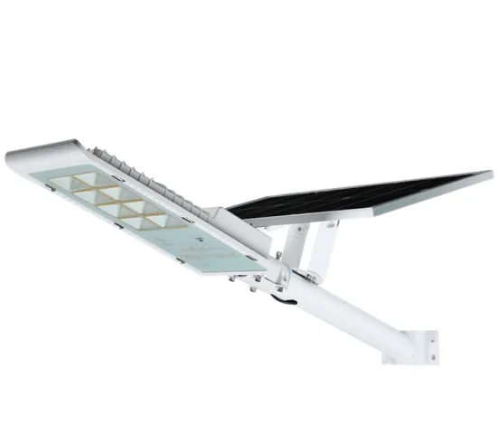Split solar LED street light