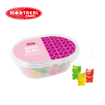 Jelly Bear Fruit Gummi -Süßigkeiten süßer Großhandel