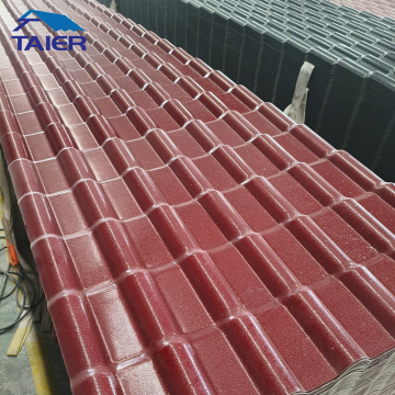 ঢেউতোলা এএসএ সিন্থেটিক পিভিসি ছাদ টাইলস