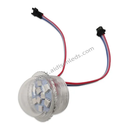 Programmable RGB LED Pixel Dot Light - 9 Points 35mm Amusement Light