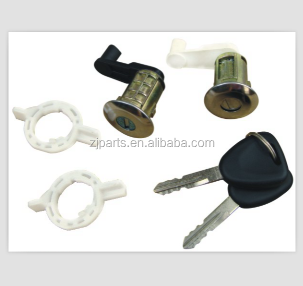 High Quality Car Door Lock with key 7701468981 7701468982 for RENAULT MEGANE SCENIC Auto Dooor Key Set