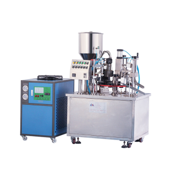 Hot Sale Semi-Automatic Aluminum and Plastic Tube Filling and Sealing Machine