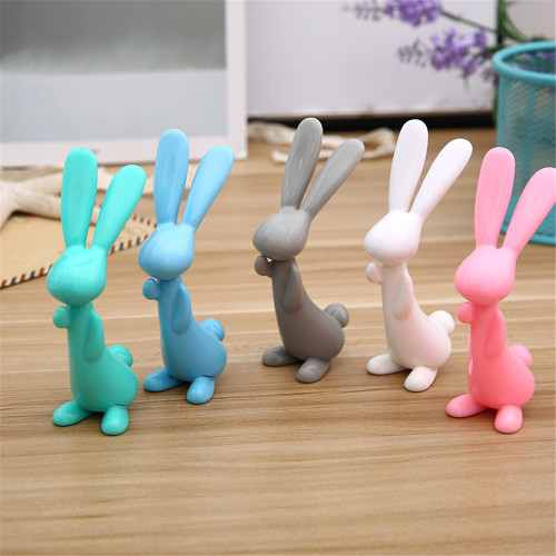 Kawaii Standing Rabbit Ballpoint Pen Funny Black Ink Ball Pen School Stationery Writing Papeleria Supplies Office Accessories