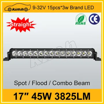 New product car accessory 17" 45w jeep light led light bar
