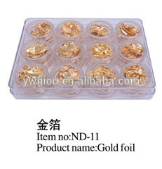 ND-11 hot selling imitation Gold foil scraps