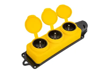 Waterproof Electrical Socket 16A 250V AC with Cover