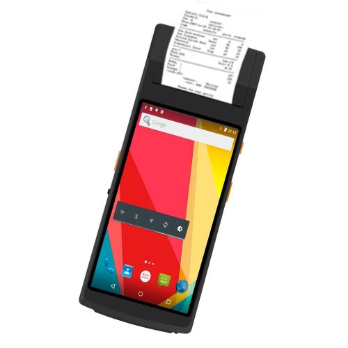 Large Screen PDA Fingerprint Scanner Built in Printer