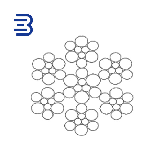 Cabo de aço galvanizado 63W Jiangyin Baoneng