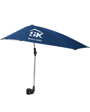 Sport Brella Versa Brella SPF 50+ Adjustable Umbrella with Universal Clamp for Camping & Motorcycles