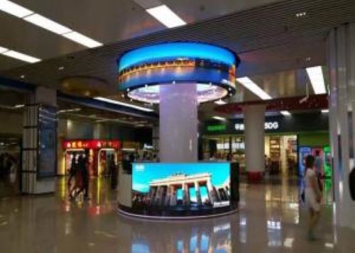 P2 Soft Module Flexible Led Screen 360 Led Display Low Power Consumption