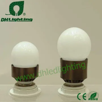 Dimmable 3W Light Bulbs LED Approved CE ROHS for Commerial Lighting