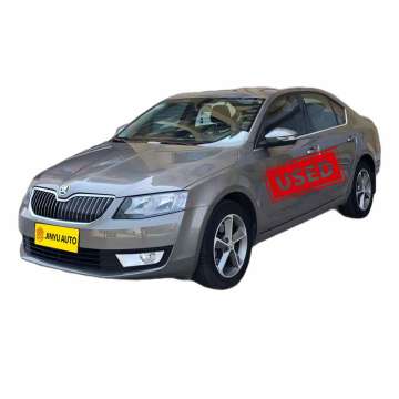 Gray Skoda Octavia 2017 1.6L Automatic Front