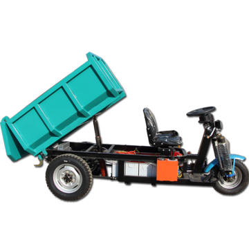 3 rodas elétricas mini dumper caminhão de 2 toneladas