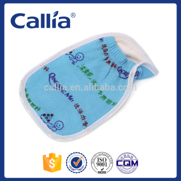 Cotton bath gloves for shower