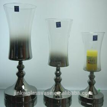 WHOLESALE MECURY COLOR GLASS CANDLE HOLDER