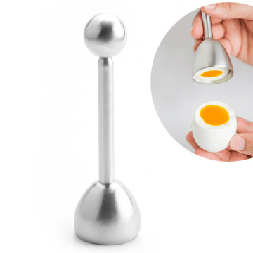 High Quality Stainless Steel Egg Shell Cutter - Egg Hammer Touch & Crusher for Easy Egg Topper Opener