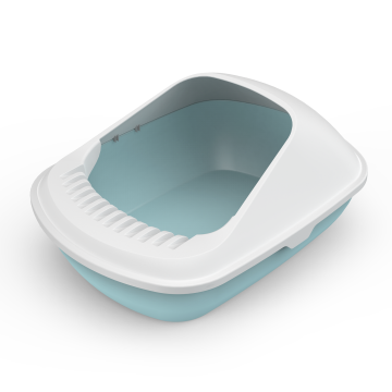 ODM/OEM Easy Self-Cleaning Semi-Closed Cat Litter Box