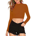 Long Sleeve Crop Tops for Women