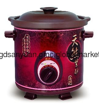 Purple Clay Slow Cooker /Crock Cooker(High-speed Style)