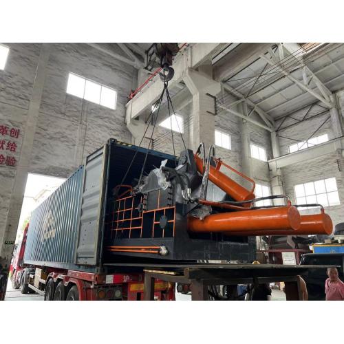 Metal Leftover Steel Parting Scraped Car Baling Machine