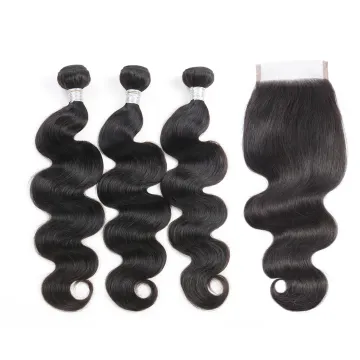 10A Mink Brazilian Hair,Raw Virgin Cuticle Aligned Hair, Free Sample Virgin Brazilian Human Hair Bundles With Closure