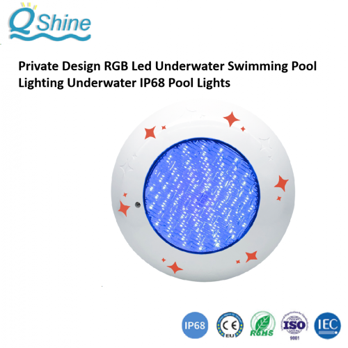 Luce per piscina di vendita calda IP68 in materiale UV ABS