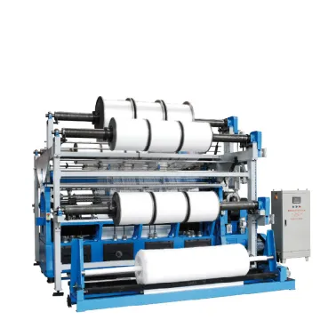 YJHDR6 High Speed Double-Needle Bar Raschel Warp Knitting Machine