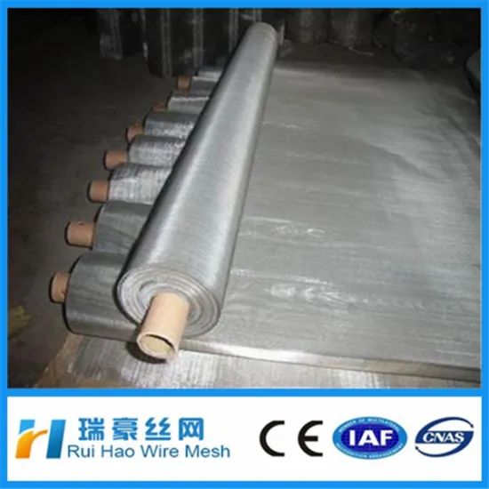 Plain and Twill Weaving Stainless Steel Wire Mesh( factory)