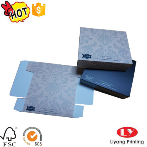 Cosmetic Gift Packaging Box With Logo Printed