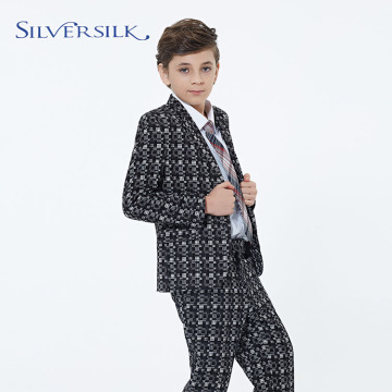 Custom Casual Children Party Boy Floral Blazer Suit