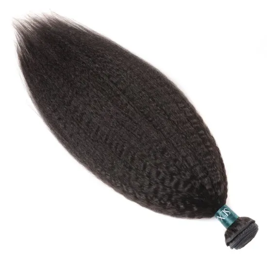 Natural Color Raw Unprocessed Virgin Hair Extensions Top Grade Brazilian Human Hair Yaki Straight Brazilian Hair Bundles