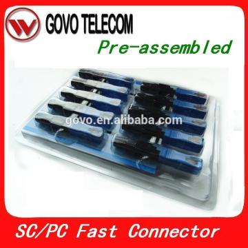 FTTH SC Fiber Optic Fast Connector