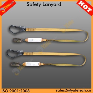 YL-E509 rescue rope safety/polyester lanyard/double ended lanyards