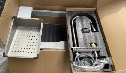 Modern Smart Waterfall Sink Kitchen Sinks in High-Quality 304 Stainless Steel