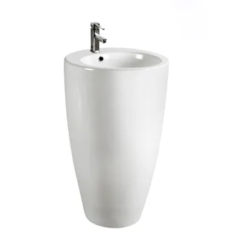 Chaozhou Ceramic Factory Wholesale Modern Pedestal Sink