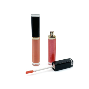 Custom Private Label Shiny Metallic Waterproof Lipstick with Clear Coat and Multicolor Options
