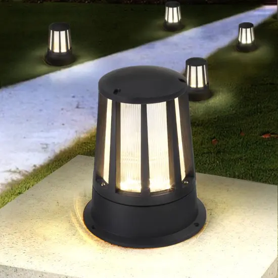 Aluminum LED Bollard Light for Garden Pathway and Lawn